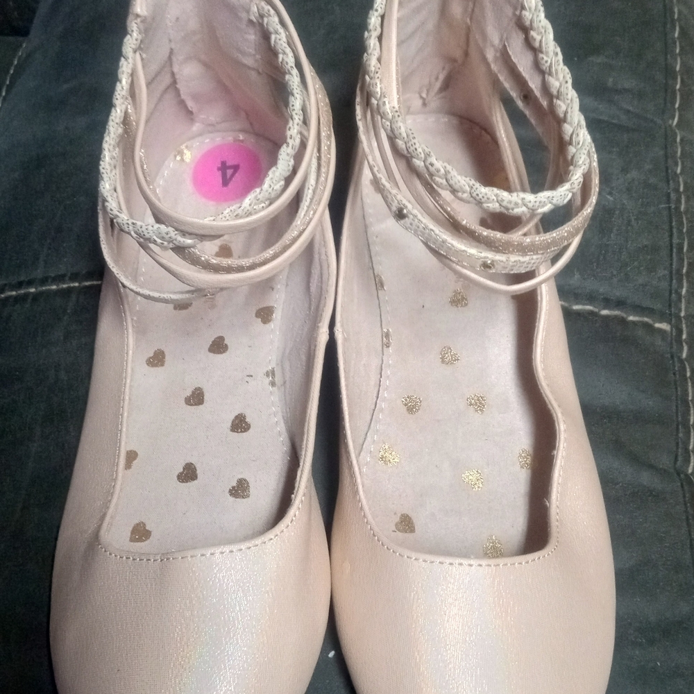 Self Esteem Cream Kids Dress Shoes